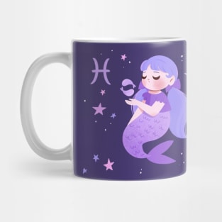 Pisces Mermaid Mug